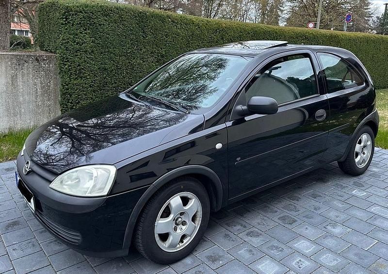 Gebraucht Opel Corsa 75 PS (55 kW) 2001 Schwarz Kleinwagen