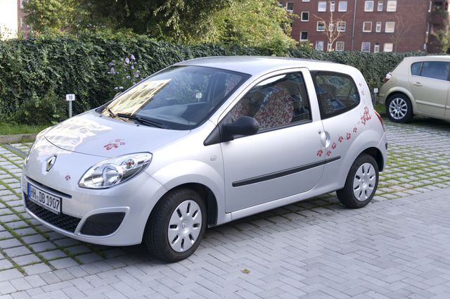 Gebraucht Renault Twingo Expression 76 PS (55 kW) 2008 Grau metallic Kleinwagen