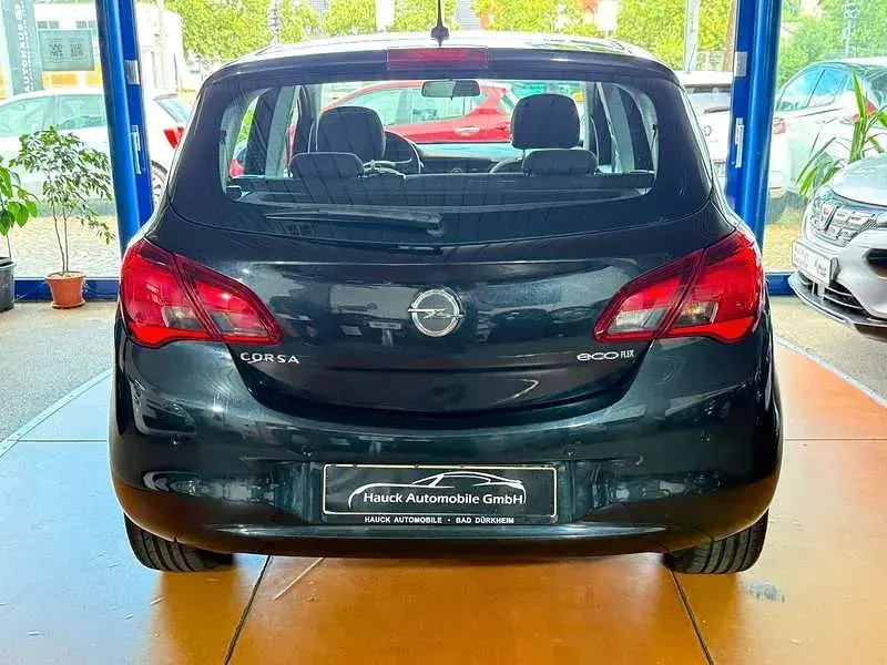 Gebraucht Opel Corsa Edition 95 PS (69 kW) 2015 Schwarz Kleinwagen