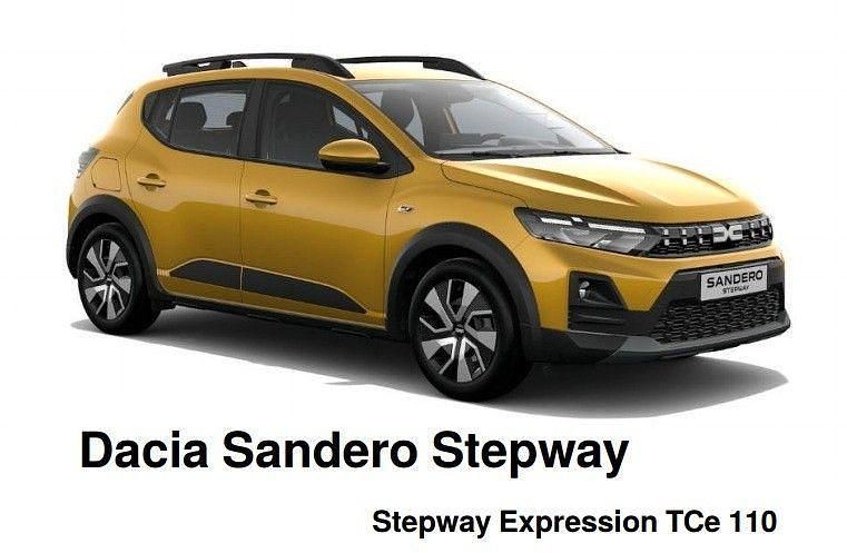 Neu Dacia Sandero Expression 110 PS (80 kW) 2026 Gelb Limousine