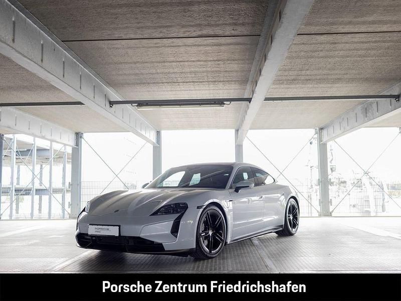 Eisgraumetallic Gebraucht 2024 Porsche Taycan Turbo S Limousine | 163.480 € - Bild 1/4