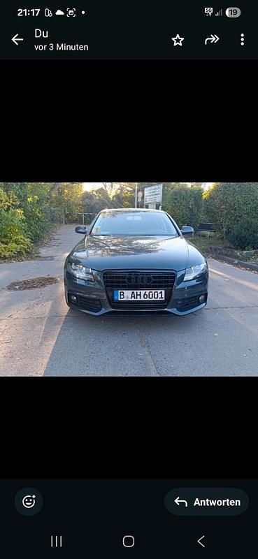 Grau Gebraucht 2009 Audi A4 Limousine | 3.999 € (Superpreis) - Bild 1/4