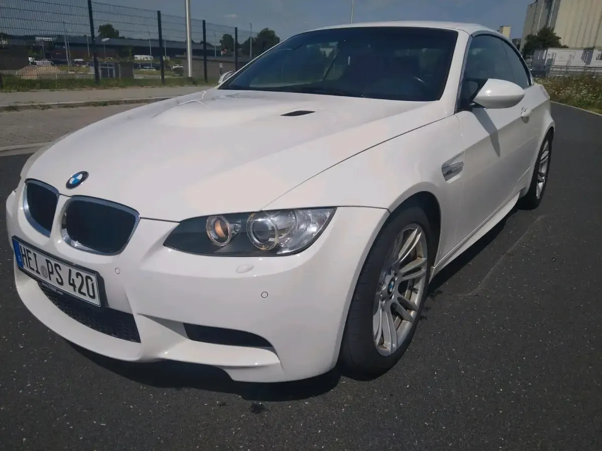 Gebraucht BMW M3 Cabriolet 420 PS (308 kW) 2009 Weiß Cabrio