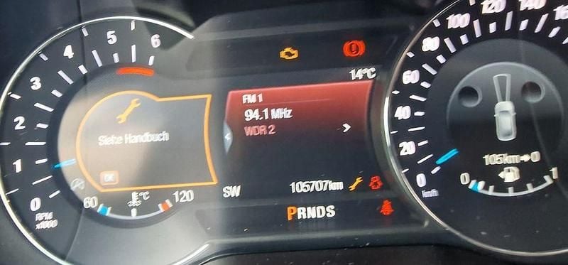 Gebraucht Ford S-MAX Vignale 150 PS (110 kW) 2019 Schwarz Van / Kleinbus