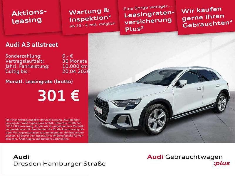 Gebraucht Audi A3 Sport 150 PS (110 kW) 2025 Gletscherweiß metallic Kombi