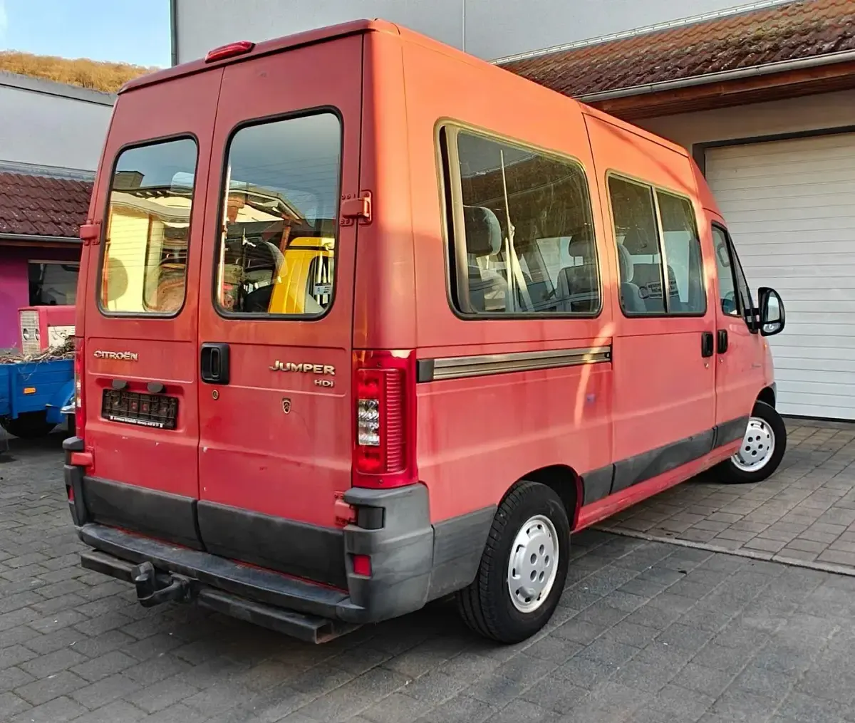 Gebraucht Citroën Jumper 128 PS (94 kW) 2006 Rot Van / Kleinbus