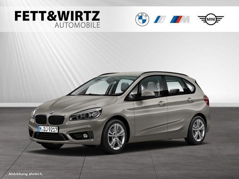 Platinsilber Gebraucht 2018 BMW 218 Active Tourer Sport Line Van / Kleinbus | 17.900 € (Fairer Preis) - Bild 1/3
