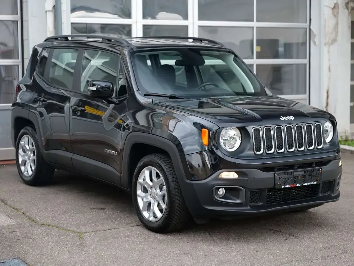 Gebraucht Jeep Renegade Longitude 140 PS (102 kW) 2018 Schwarz SUV