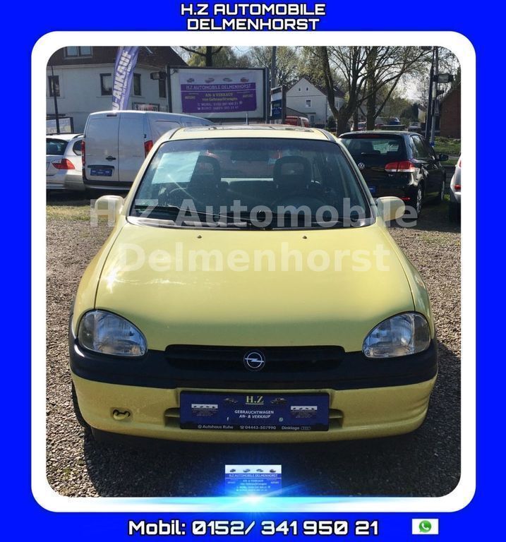 Gelb Gebraucht 1997 Opel Corsa Kleinwagen | 2.290 € (Teuer) - Bild 1/4