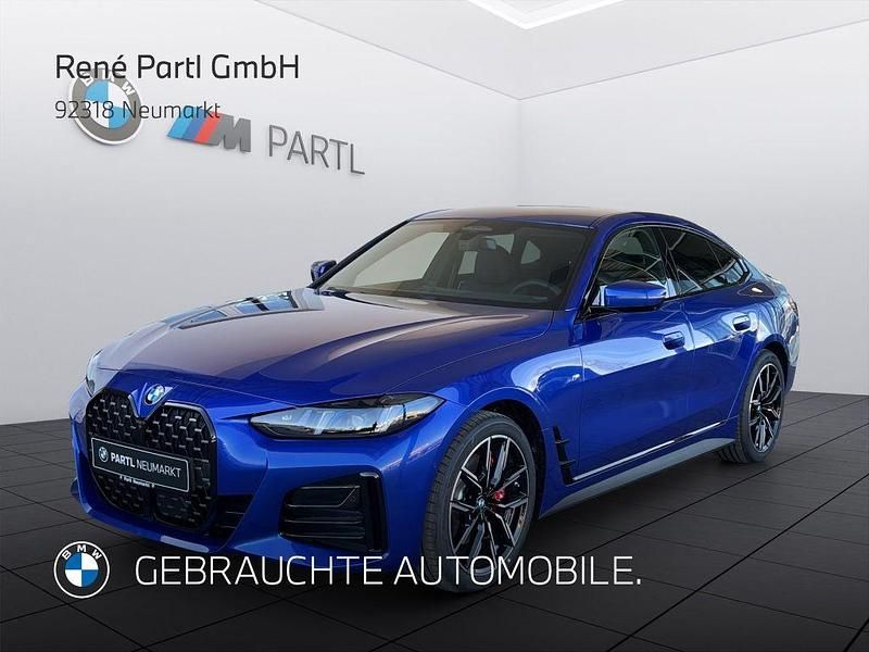 Blau Neu 2025 BMW 420 Gran Coupé M Sport Coupé | 61.900 € - Bild 1/4