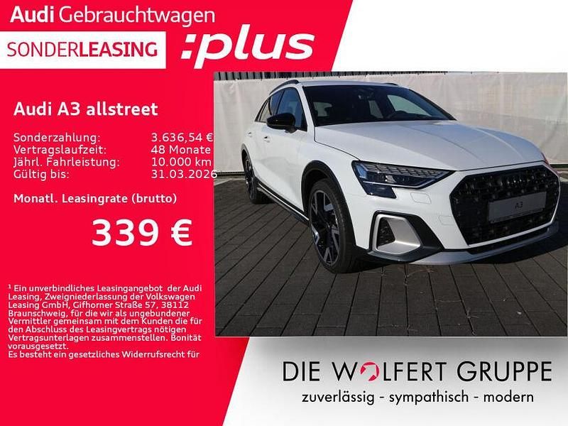 Weiß Gebraucht 2025 Audi A3 Sport Limousine | 35.659 € (Fairer Preis) - Bild 1/4