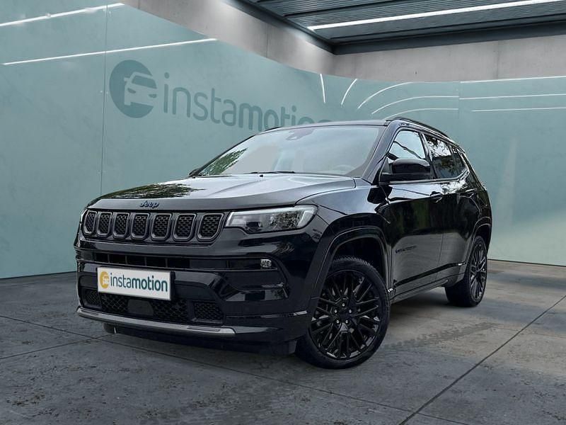 Schwarz Gebraucht 2022 Jeep Compass SUV | 33.749 € - Bild 1/4