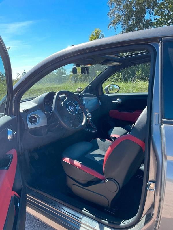 Second-hand Fiat 500C 69 CP (50 kW) 2015 Gri Cabrio