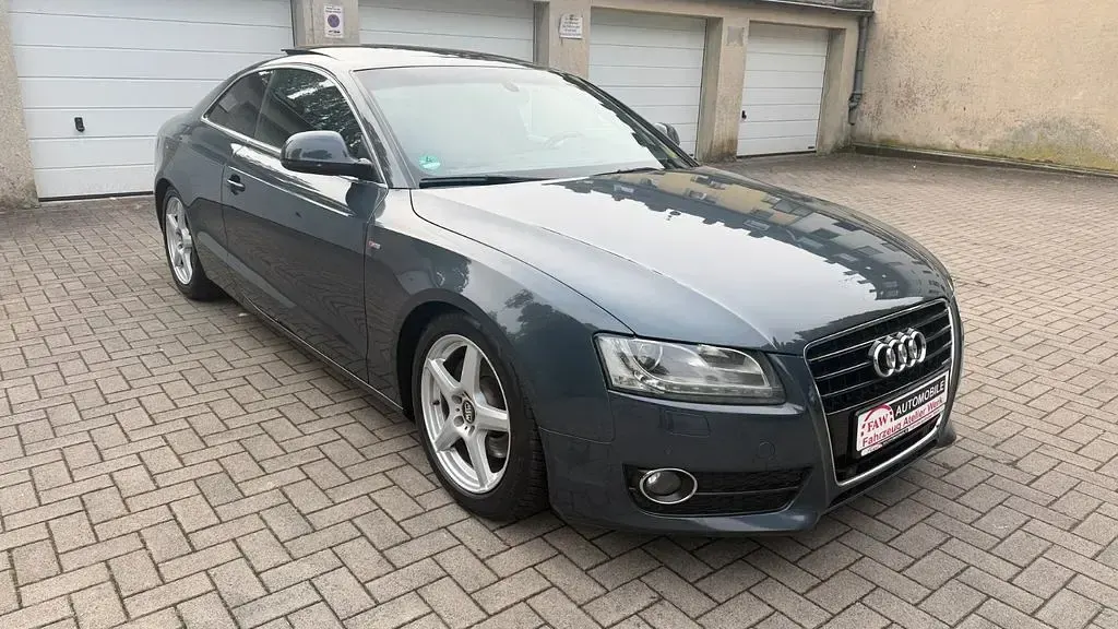Second-hand Audi A5 S-Line 190 CP (139 kW) 2008 Gri Coupe