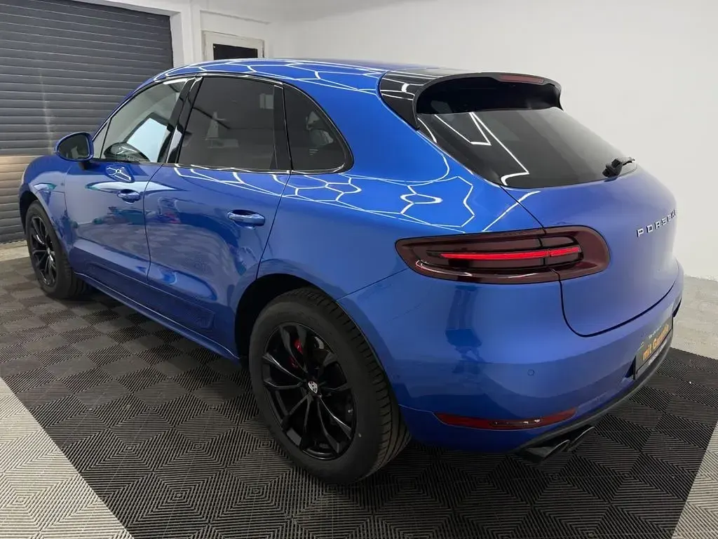 Gebraucht Porsche Macan Turbo Sport 400 PS (294 kW) 2015 Blau SUV