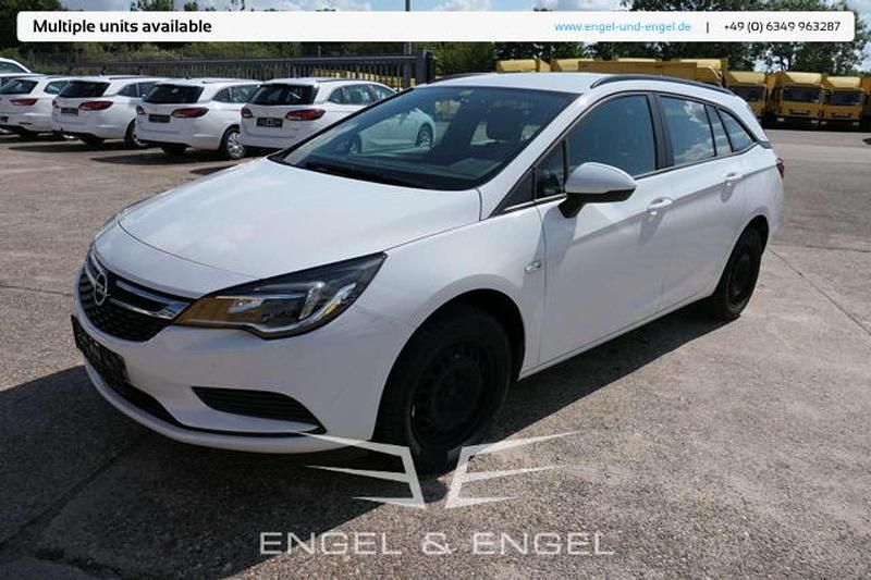 Weiss Gebraucht 2019 Opel Astra Edition Kombi | 9.900 € (Fairer Preis) - Bild 1/4