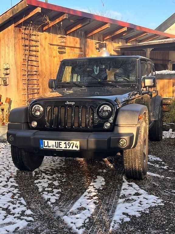 Schwarz Gebraucht 2016 Jeep Wrangler Rubicon SUV | 29.600 € (Superpreis) - Bild 1/4