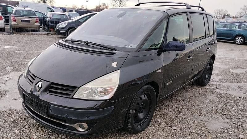 Schwarz Gebraucht 2007 Renault Espace Privilege Van / Kleinbus | 999 € - Bild 1/4