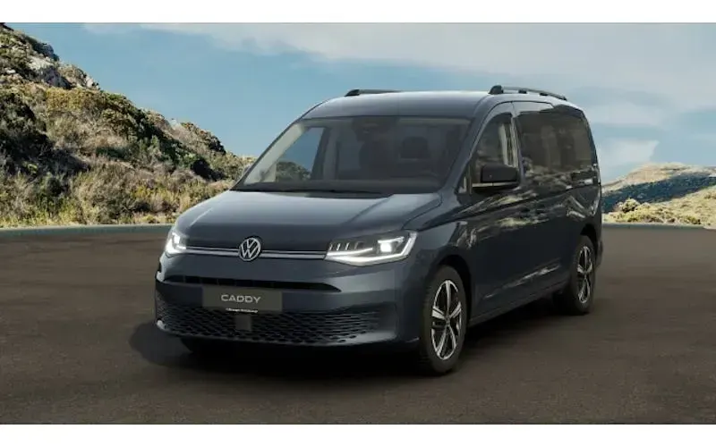 Neu VW Caddy Maxi 122 PS (89 kW) 2026 Blau Van / Kleinbus