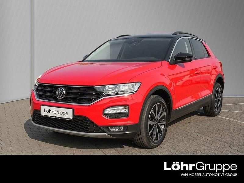 Rot Gebraucht 2021 VW T-Roc Style SUV | 19.980 € (Superpreis) - Bild 1/4