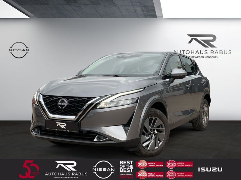 Dark grey metallic (metallic) Gebraucht 2023 Nissan Qashqai Acenta SUV | 22.490 € (Fairer Preis) - Bild 1/4