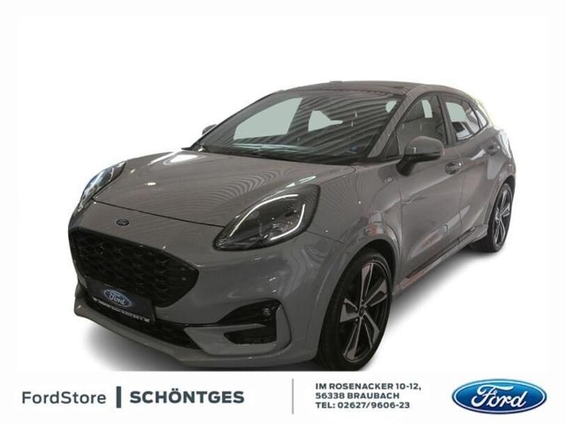 Grau Gebraucht 2021 Ford Puma Gen-E ST-Line X SUV | 18.480 € - Bild 1/3