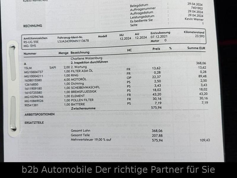 Occasion MG EHS Luxury 258 ch (189 kW) 2021 Argent SUV