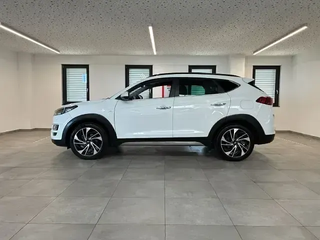 Gebraucht Hyundai Tucson Premium 185 PS (136 kW) 2019 Weiß SUV