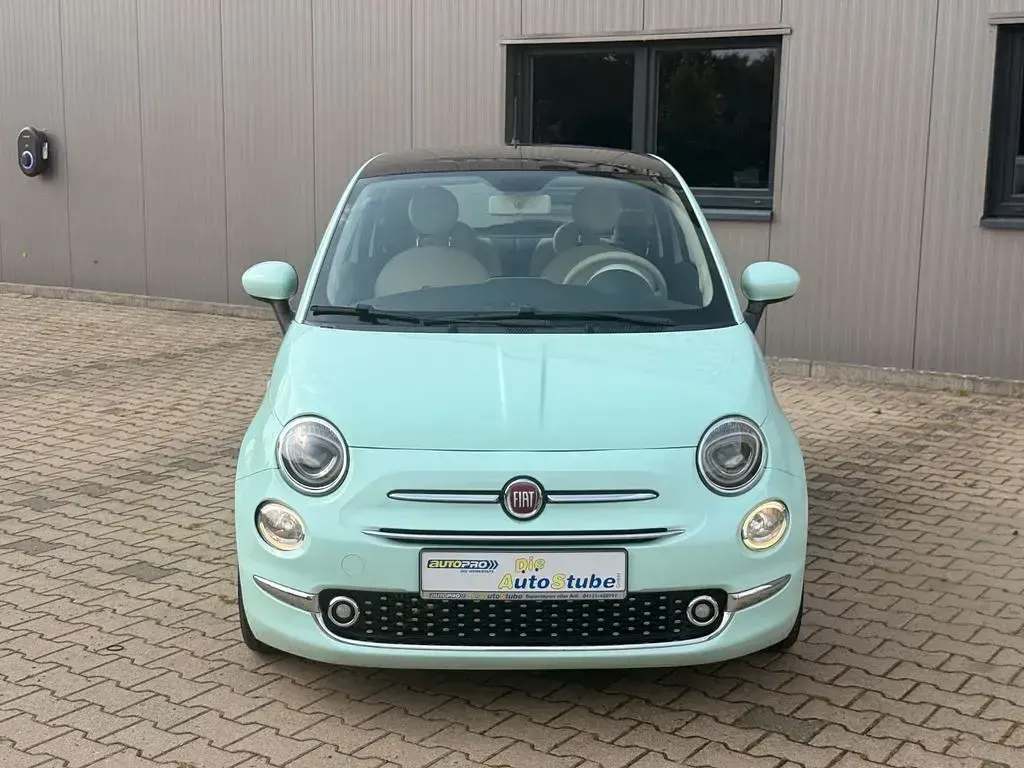 Gebraucht Fiat 500 Lounge 86 PS (63 kW) 2015 Grün Kleinwagen