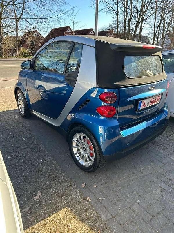Gebraucht Smart ForTwo Cabrio Basis 71 PS (52 kW) 2007 Blau Cabrio