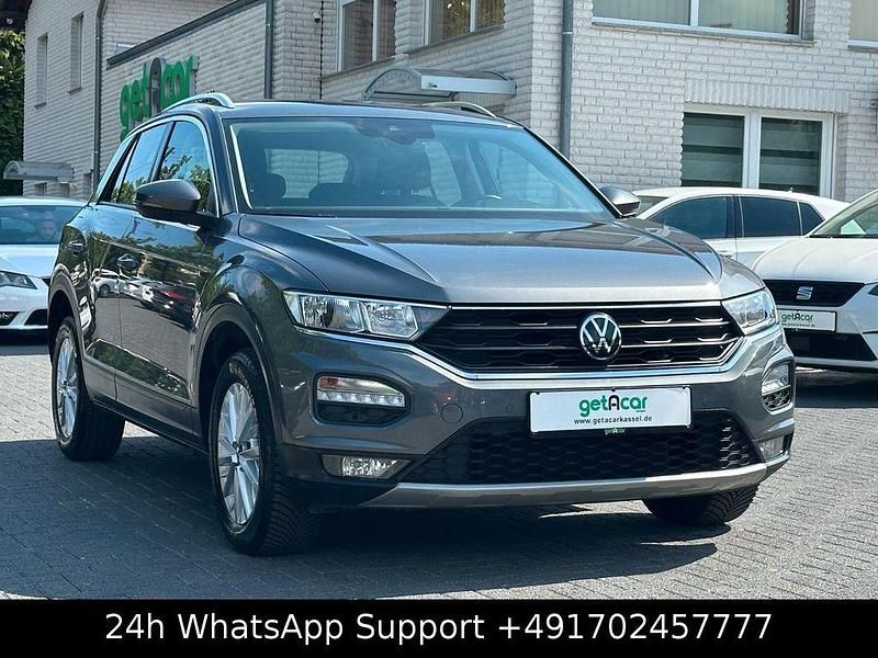 Grau Gebraucht 2021 VW T-Roc Style SUV | 15.900 € - Bild 1/4