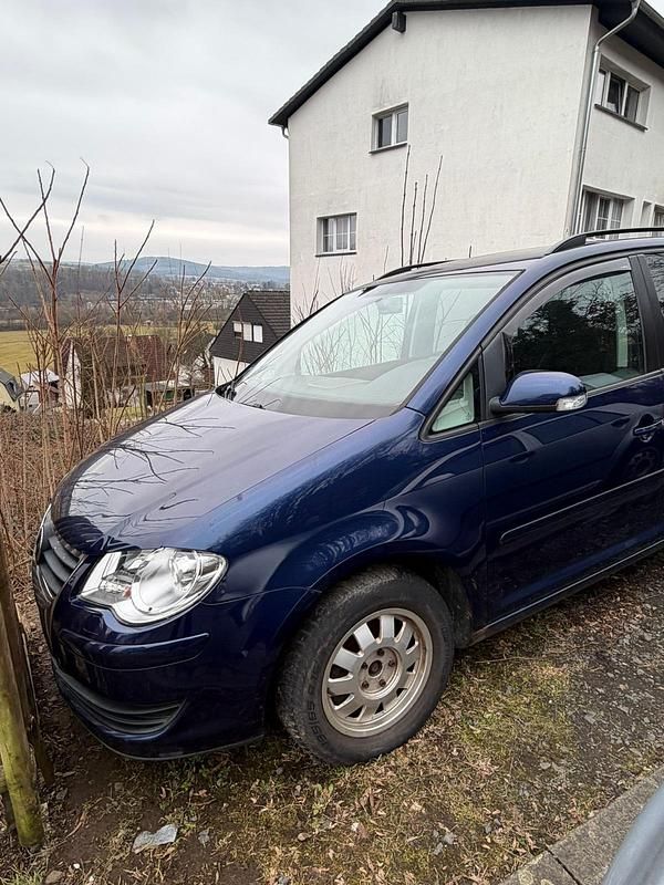 Blau Gebraucht 2007 VW Touran Van / Kleinbus | 2.100 € (Superpreis) - Bild 1/4