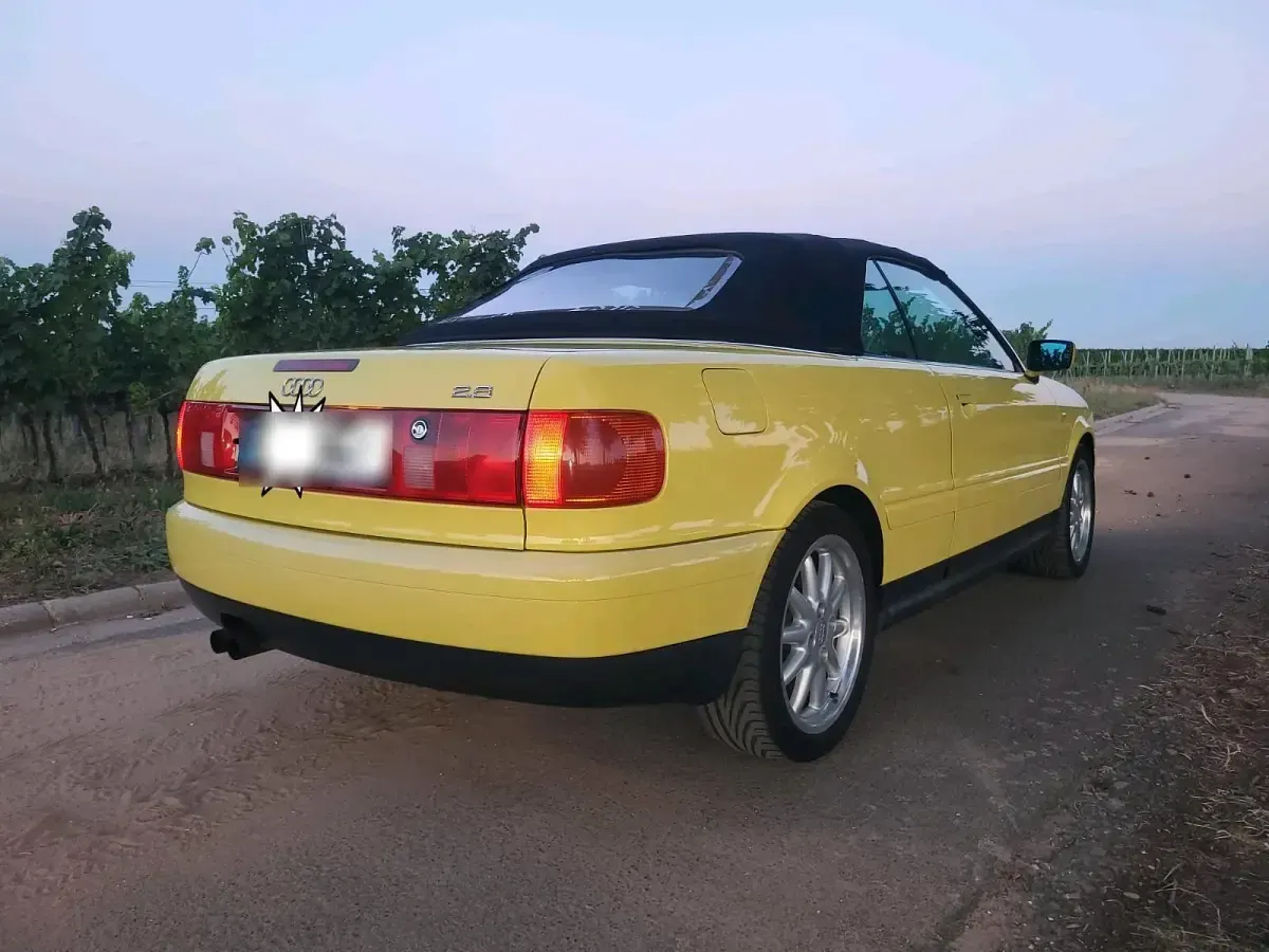 Usata Audi 80 174 CV (127 kW) 1997 Giallo Cabrio