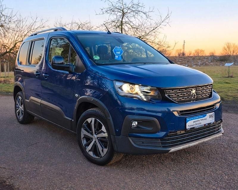 Gebraucht Peugeot Rifter Allure GT-Line 131 PS (96 kW) 2019 Blau Van / Kleinbus