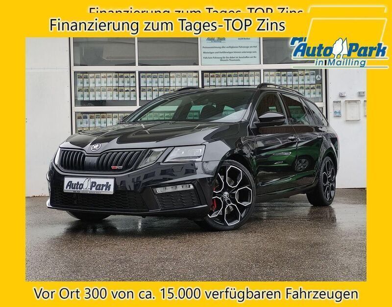 Schwarzmagic perleffekt Gebraucht 2018 Skoda Octavia RS Kombi | 22.977 € (Teuer) - Bild 1/4