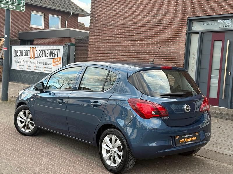 Gebraucht Opel Corsa Edition 90 PS (66 kW) 2016 Blau Kleinwagen