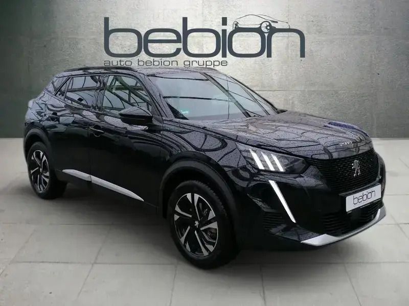 Gebraucht Peugeot e-2008 GT 100 kW (136 PS) 2022 Schwarz SUV