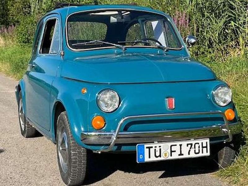 Grün Gebraucht 1970 Fiat 500 Lusso Limousine | 11.500 € - Bild 1/4