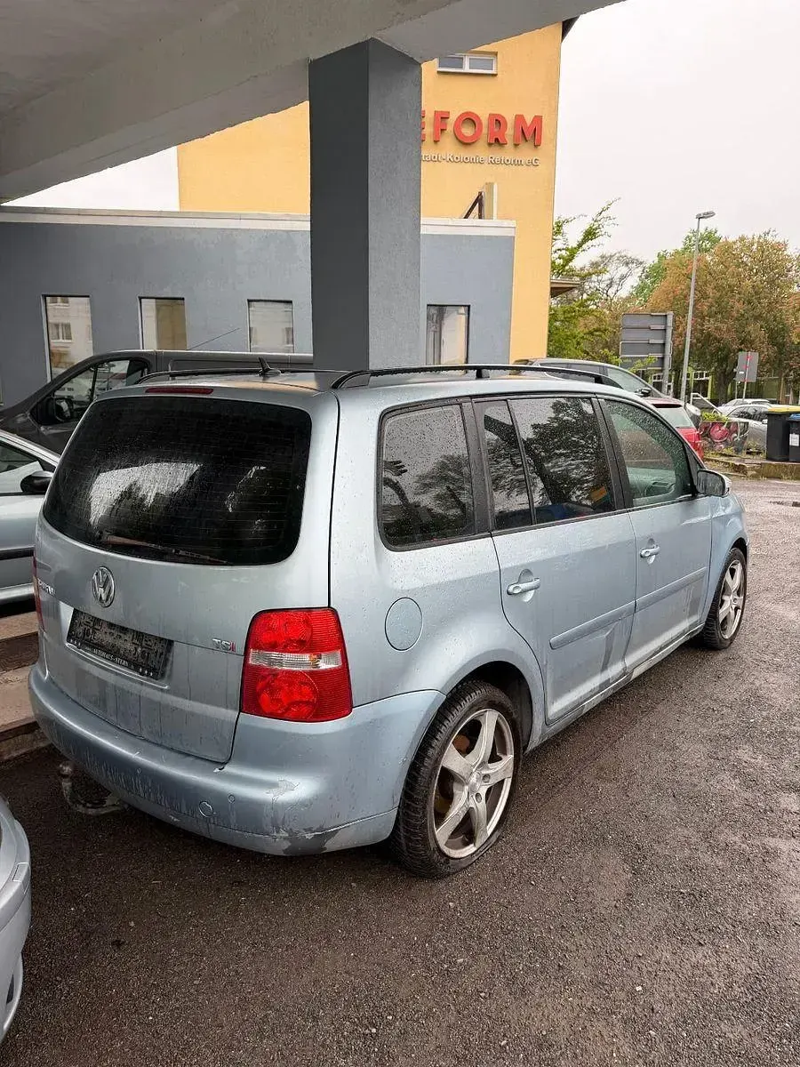 Gebraucht VW Touran Goal 140 PS (102 kW) 2006 Blau Van / Kleinbus