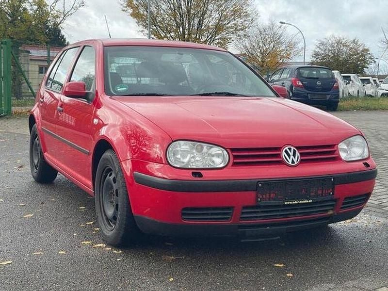 Rot Gebraucht 2002 VW Golf IV Limousine | 799 € (Superpreis) - Bild 1/4