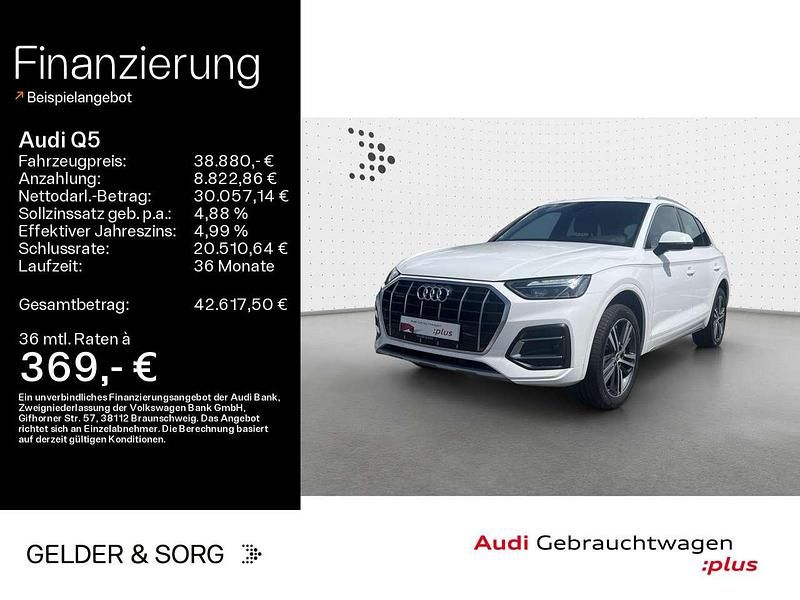 Ibisweiß Gebraucht 2021 Audi Q5 Ambiente SUV | 38.880 € (Superpreis) - Bild 1/2