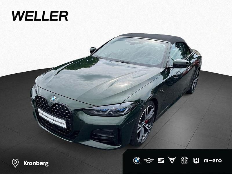 Grün Gebraucht 2021 BMW 430 Cabriolet Shadowline Cabrio | 42.950 € (Fairer Preis) - Bild 1/4