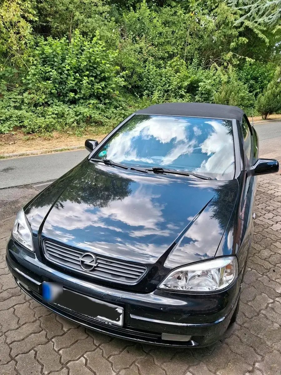 Gebraucht Opel Astra 103 PS (75 kW) 2005 Schwarz Cabrio
