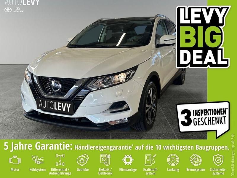 Brilliant white (m) Gebraucht 2019 Nissan Qashqai 360º SUV | 16.470 € (Guter Preis) - Bild 1/4