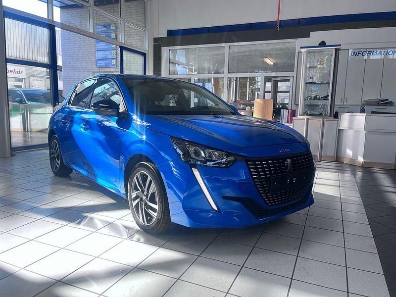 Blau Gebraucht 2023 Peugeot 208 Allure Kleinwagen | 15.100 € (Guter Preis) - Bild 1/4