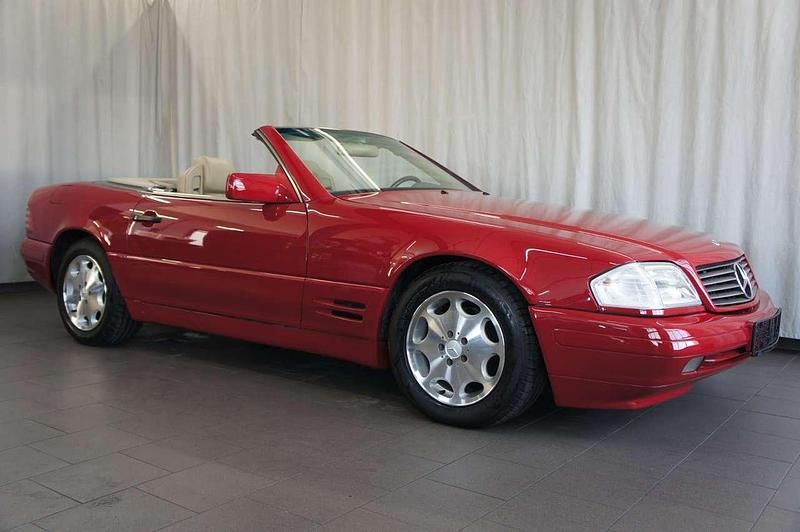 Rot Gebraucht 1994 Mercedes SL500 Cabrio | 36.900 € - Bild 1/3