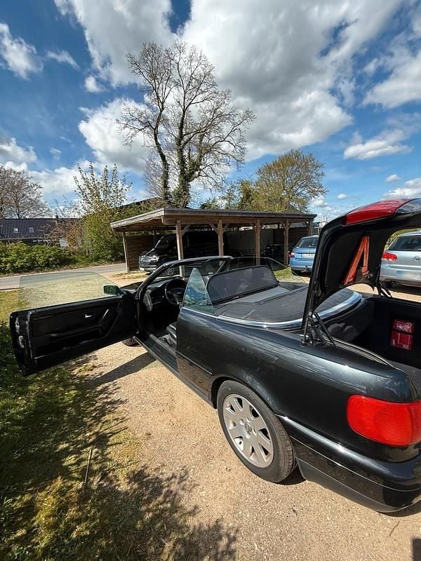 Usata Audi 80 110 CV (80 kW) 1999 Nero Cabrio