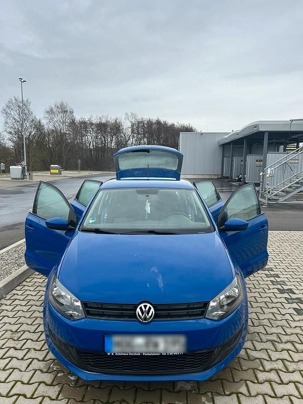 Blau Gebraucht 2009 VW Polo R Kleinwagen | 6.550 € - Bild 1/4