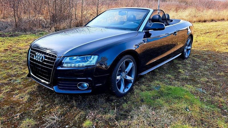 Gebraucht Audi A5 Cabriolet Comfort 211 PS (155 kW) 2012 Schwarz Cabrio