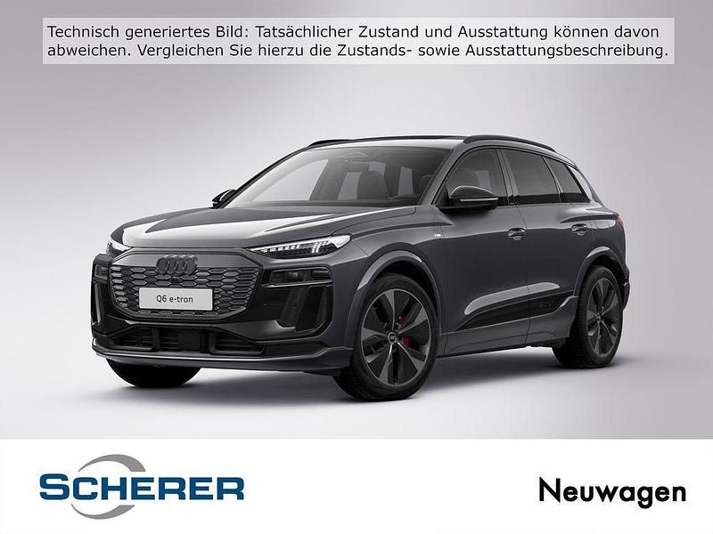 Grau Neu 2025 Audi Q6 e-tron Sport SUV | 101.895 € - Bild 1/4